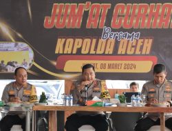 Kapolda Aceh Terima Berbagai Keluhan Masyarakat Jelang Ramadan