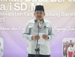 Bupati Anwar Sadat Hadiri Pemilihan Duta Bertutur SD Tingkat Kabupaten Tanjab Barat 2025
