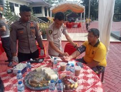Sambut Hari Bhayangkara ke-79, Polres Nagan Raya Gelar Senam dan Donor Darah