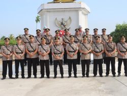Kapolres Tanjab Barat pimpin ziarah dan tabur bunga di TMP Satria Pengabuan