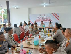 Polres Tanjab barat gelar Silaturahmi Dengan Insan Pers