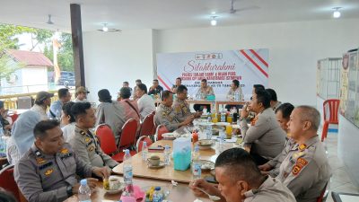 Polres Tanjab barat gelar Silaturahmi Dengan Insan Pers