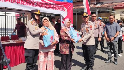 Polres Magelang Kota Gelar Bazar Sembako Murah