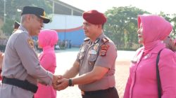 Wakapolda Aceh Brigjen Ari Wahyu Widodo Pimpin Upacara kenaikan Pangkat Di Mapolda Aceh