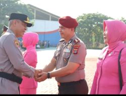 Wakapolda Aceh Brigjen Ari Wahyu Widodo Pimpin Upacara kenaikan Pangkat Di Mapolda Aceh