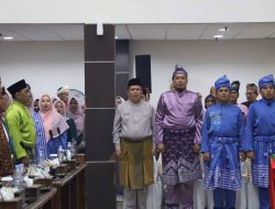 Wakil Bupati Tanjab Barat Hadiri Rapat Paripurna Istimewa HUT ke-60 Kabupaten Indragiri Hilir