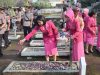Polresta Magelang Laksanakan Ziarah Hari Bhayangkara ke-79 di TMP Giri Dharmoloyo