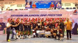 Tim DVC Putra U-16 Juara Kejuaraan Bola Voli Piala Kadispora 2025