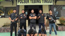 Polsek Tebing Tinggi bersama tim Berhasil Ungkap Kasus Curanmor