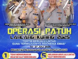 Polres Bengkalis laksanakan Operasi Patuh Lancang Kuning 2025