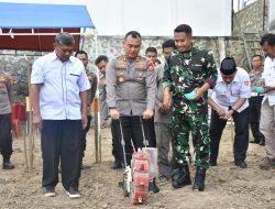 Dukung Ketahanan pangan, Polres Bulukumba Gelar Penanaman Jagung Serentak Kuartal III