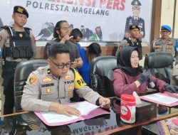 Kasus TPPO Anak di Bawah Umur Diungkap, Polresta Magelang Tangkap 2 Pelaku