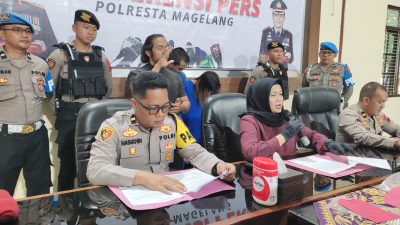 Kasus TPPO Anak di Bawah Umur Diungkap, Polresta Magelang Tangkap 2 Pelaku