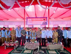 Bupati Bengkalis menghadiri Peresmian Koperasi Merah Putih di Desa Bumbung