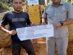 PT.DlS Salurkan CSR Infrastruktur, Kades Ucapkan Terima Kasih