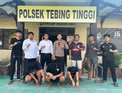 jelang 3 hari Polsek Tebing Tinggi kembali berhasil mengungkap kasus peredaran narkotika