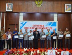 Polres Nagan Raya Gelar Syukuran Hari Bhayangkara Ke-79, Pererat Sinergi Dan Semangat Pengabdian Untuk Negeri