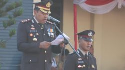 AKBP Yhogi Hadisetiawan, S.I.K., M.I.K., Pimpin Langsung  Upacara Hari Bhayangkara ke-79.