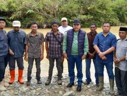 Tidak Mengenal Hari Libur;TRK Bupati Nagan Raya Kunjungi Desa Terpencil Di Seunagan Timur