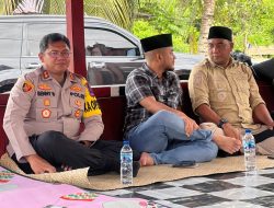 Kapolres Nagan Raya bersama Forkopimda takziah ke rumah duka tgk. Khaidir Main (Tukim)