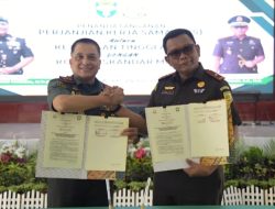 Kodam IM dan Kejati Aceh Tandatangani Kerja Sama pemanfaatan sumber daya dan peningkatan profesionalisme bidang Penegakan Hukum