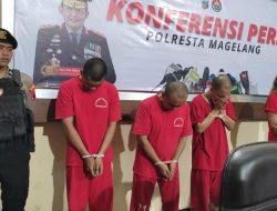 Polresta Magelang Ungkap Dua Kasus Besar Peredaran Sabu