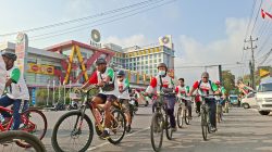 Ratusan Goweser Magelang Raya Gelar Aksi Peduli Palestina