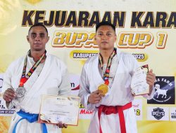 Prajurit Yonarmed 1 Kostrad Bersinar di Kejuaraan Karate Open Bupati Cup Trenggalek 2025