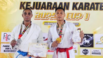 Prajurit Yonarmed 1 Kostrad Bersinar di Kejuaraan Karate Open Bupati Cup Trenggalek 2025