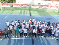 Polres Bulukumba Sukses Gelar Turnamen Tenis Kapolres Cup 2025