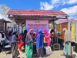 Polres Bulukumba Salurkan Hampir 2 Ton Beras SPHP Di Dua Lokasi,Gerakan Pangan Murah (GPM)