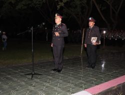 Kapolres Bulukumba Pimpin Upacara Renungan Suci di TMP Taccorong