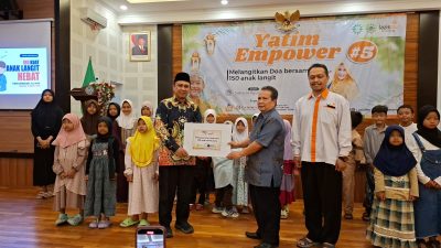 Lazismu Kota Magelang Santuni Ratusan Anak Yatim, Guru, dan Pelaku UMKM