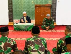 Yonarmed 1 Kostrad Gelar Pengajian Bersama Ustadz Hadi Al Bukhori