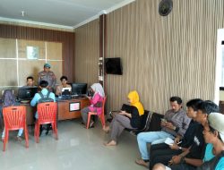 Kasi Propam Cek dan Awasi Pelayanan SPKT, Pastikan Masyarakat Dilayani dengan Baik