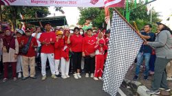 Antusias, Warga RW 4 Jurangombo Selatan Adakan Jalan Sehat Agustusan