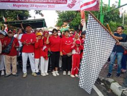 Antusias, Warga RW 4 Jurangombo Selatan Adakan Jalan Sehat Agustusan