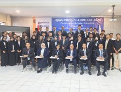 Peserta UPA 2025 Perhimpunan Advokat Indonesia di Magelang Lulus 100 Persen