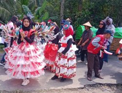 Pertama Digelar, Karnaval dan Kirab Budaya Desa Tampirwetan Candimulyo Berlangsung Meriah