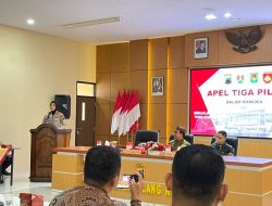 Apel Sinergitas Tiga Pilar Perkuat Kamtibmas Kota Magelang