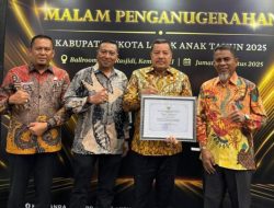 Raih Penghargaan KLA Predikat Nindya dari Kementerian PPPA, Bupati TRK , Ini Kado Istimewa HUT ke- 23 Nagan Raya
