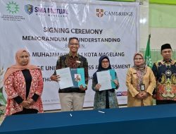 SMA Mutual Kota Magelang Kerja Sama Dengan Cambridge University Press and Assessment