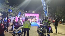 Puluhan Personel Polres Bulukumba Amankan Event Bulukumba Night Run 2025