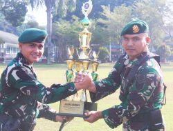 Upacara Bendera Yonarmed 1 Kostrad Diwarnai Penyerahan Penghargaan Prestasi Prajurit
