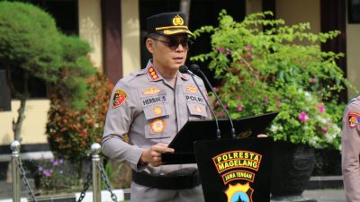 Polresta Magelang Gelar Upacara Peringatan Haornas Tahun 2025