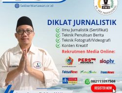 Membuka Peluang dan Raih Mimpi Menjadi Jurnalis Profesional , Daftar kan diri Anda segera 