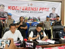 Residivis Asal Palembang Gasak Uang Nasabah Bank di Muntilan Magelang