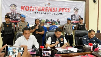 Residivis Asal Palembang Gasak Uang Nasabah Bank di Muntilan Magelang