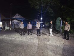 Untuk Memberikan Kenyamanan Bagi Masyarakat, Polsek Ujungloe Gelar Patroli Cipkon