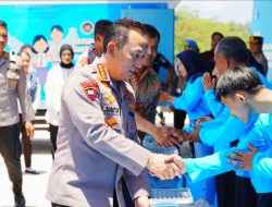 Jaga Stabilitas Pangan, GPM Polri Salurkan 6 Ton Beras SPHP di Pebelan Semarang